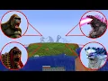 Download Lagu Godzilla vs King Kong vs Skar King vs Shimo in Minecraft