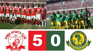 HIZI NI REKODI ZA SIMBA Vs YANGA KUANZIA 2010 HADI 2020 
