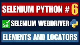 Selenium Python Elements and Locators