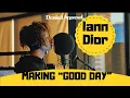 In the studio with Iann Dior recording Good Day