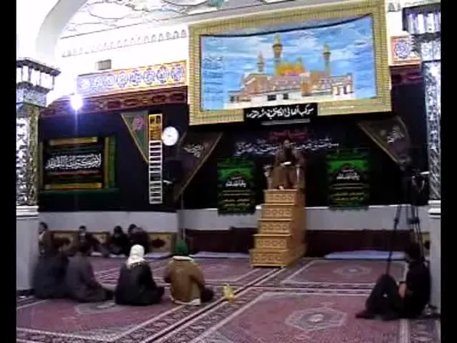 ⁣4 - الدعاء في مدرسة الامام الحسین  - 4 محرم 1429  - سيد عادل العلوي