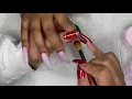 Pink Christmas Nails Modelones Acrylic Pink Coffin Nails Nails For Beginners Natali Carmona