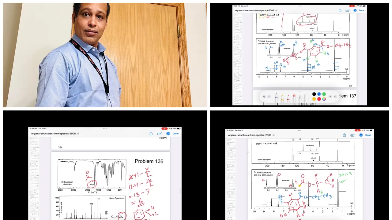 Organic compound analysis Episode 4: Solving organic compound. OChem Lab