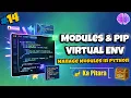 Python Modules Virtual Environments pip Introduction Python ka Pitara DeathCode