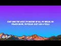 Hex - 80purppp (Lyrics) | Hey girl, you wanna be my world
