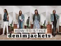 How To Style A Denim Jacket 13 Denim Jacket Outfit Ideas