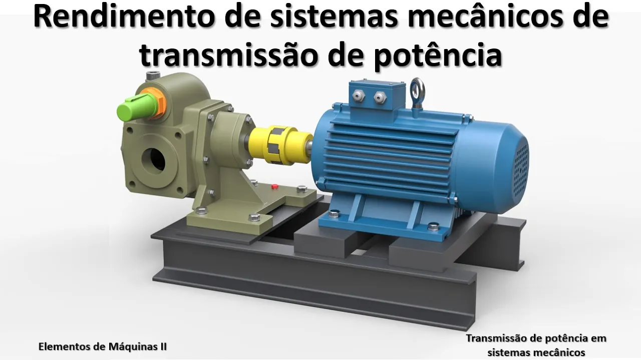 Rendimento de sistemas mecânicos de transmissão de potência
