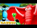 Lagu Gazoon | Colorful Animals In The Jungle | Funny Animals For Kids