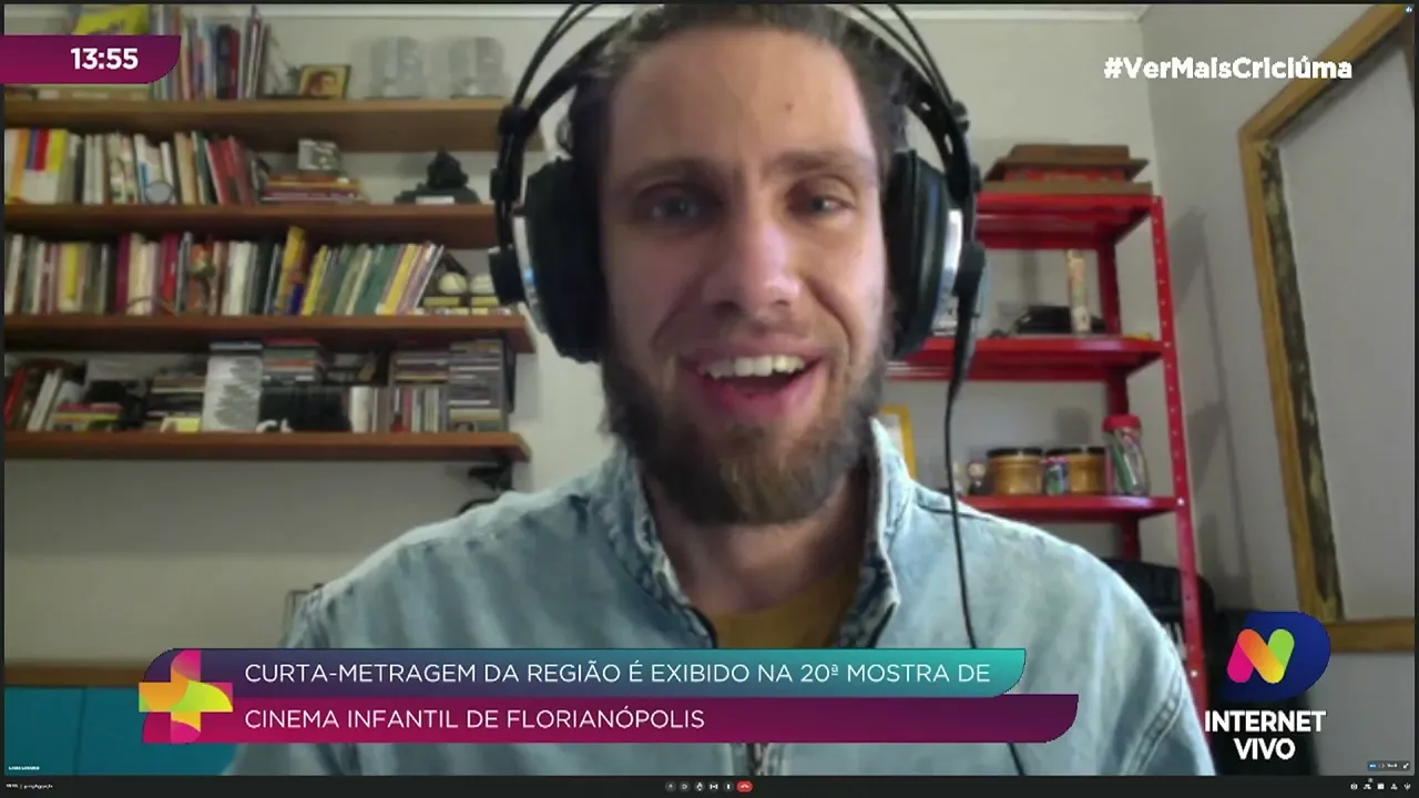 Curta-metragem da região é exibido em mostra de cinema infantil em Florianópolis