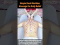 Simple Back Meridian Massage For Daily Relief