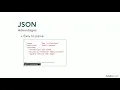 JavaScript Tutorial - What is JSON