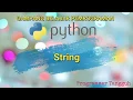 Belajar Pemrograman Python untuk Pemula - 7 String