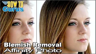 How You Can Use the Affinity Photo Blemish Remover Tool - Photo Retouching for Beginners