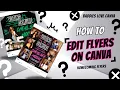 How to Edit On CANVA Episode 3 Home Coming Flyers Demure CANVA Template Beginner Friendly