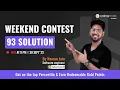 Coding Ninjas Studio Weekend Contest 93 Solution Coding Ninjas