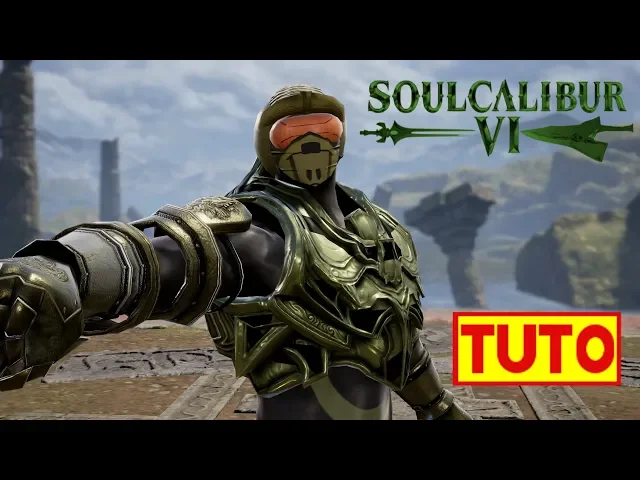 SOULCALIBUR 6 TUTORIAL   HOW TO MAKE MASTER CHIEF