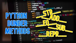 You Should Know Python Methods