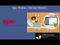 Epic Systems modules MyChart Bedside