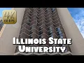 Driving Around Illinois State University ISU Campus in Normal IL in 4k
