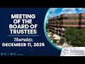 2025-12-11 Arlington ISD Regular Meeting of the Board of Trustees
