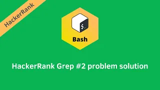 HackerRank Grep problem solution Linux Shell problems solutions Programmingoneonone