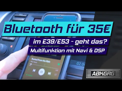 Download MP3 BMW Bluetooth im X5 E53 E39 E46 E38 Z4 X3 E83 MINI R50 R52 R53 für 35€