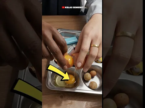 Asli parah! Menu MBG di sekolah ini telur mentah
