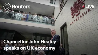 LIVE: Chancellor John Healey speaks on UK economy