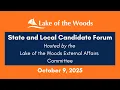 External Affairs Committee State and Local Candidate Forum 2025