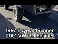 1997 Toyota 4Runner with a 2001 VW TDI Engine