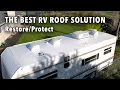 Waterproofing our Trailer Eternabond Tape Henry Tropi-Cool Roof Coating