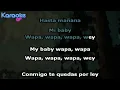 Jerry Di "Wapa" (KARAOKE - INSTRUMENTAL)