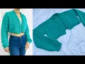 SWEATER CROCHET TUTORIAL | for all sizes