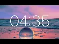 5 Minute Timer - Relaxing Music with Ocean Waves
