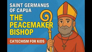 Saint Germanus Of Capua The Peacemaker Bishop Catechism For Kids 