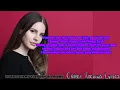 Download Lagu Lana Del Rey- Jealous Girl lyrics\\\\ Glitter Tacious Lyrics