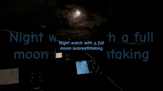 Nothing quite like a night watch under a full moon #boatlife #sailinglife #nautitech #catamaran