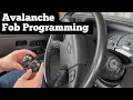 How To Program 2002 - 2006 Chevy Avalanche Remote Key Fob