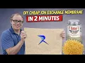 Cation Exchange Membrane Cheap DIY Recipe in 2 Minutes of Process Time