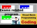 Visual Basic Program Change the Form background color with Code Window Coding Urdu Hindi