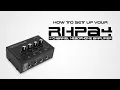 How to Set Up your Rockville RHPA4 4 Channel Professional Headphone Amplifier Stereo and Mono Amp