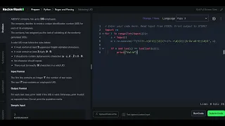 Hackerrank Python Solution Regex and Parsing - Validating UID