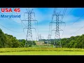 USA45 Power lines in Maryland 1 247