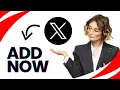 How to add Cashapp to Twitter Cashapp to X
