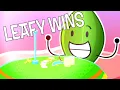 BFDI What if leafy Won dream island