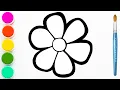 Lagu How to Draw a Flower | Step by Step