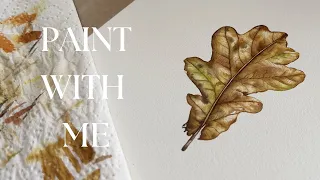 Watercolour Leaf Tutorial Botanical Illustration