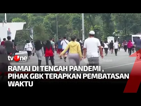 Meski Covid 19 Sedang Naik, GBK Masih Ramai Dikunjungi Warga Berolahraga