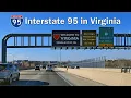 Interstate 95 south in Virginia I-95 Washington DC to Richmond