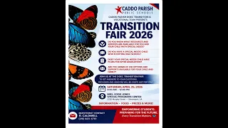 CADDO PARISH SCHOOLS DOEC Transition Fair Commercial 2026
